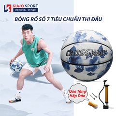 Qủa Bóng Rổ CROSSWAY Chính Hãng Size Số 7, Da Chống Mòn Siêu Bền Thích Hợp Chơi Bóng Rổ Ngoài Trời OutDoor. MÃ SP CR2