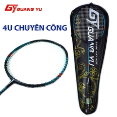 Vợt Cầu Lông Guang Yu 4U Tấn Công Khung Vợt Full Carbon Lưới Căng Sẵn 9.5KG. MÃ SP V12