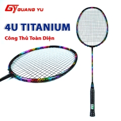 Vợt Cầu Lông 4U Guang Yu Bản Nâng Cấp Super Power Khung Vợt Carbon, Vợt Công Thủ Toàn Diện. MÃ SP V02