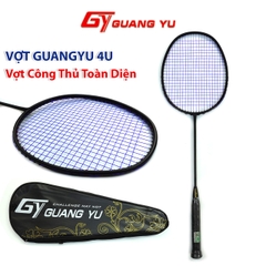 Vợt Cầu Lông 4U Guang Yu Full Cacbon Thân Dẻo Siêu Nhẹ , Công Thủ Toàn Diện. Mã SP  V01