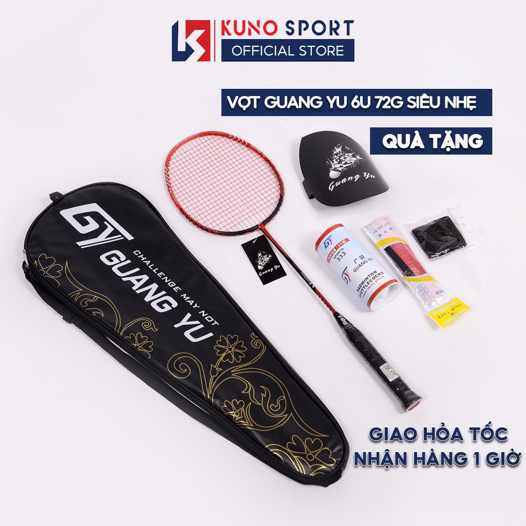 Vợt Cầu Lông Chính Hãng GUANG YU 6U Siêu Nhẹ 72G Khung Carbon Cao Cấp Công  Thủ Toàn Diện | Shopee Việt Nam