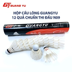 Hộp Cầu Lông GUANG YU 12 Quả Cao Cấp Dùng Thi Đấu Trong Nhà, Ngoài Trời, Chắc Chắn Chịu Được Lực Va Đập Mạnh. MÃ SP CAM N09