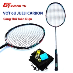 Vợt Cầu Lông Guang Yu 6U JUEJI Khung Full Carbon Vợt Cầu Lông Công Thủ Toàn Diện Lưới Căng Sẵn 11KG. MÃ SP V10