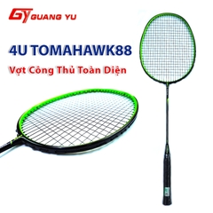 Vợt Cầu Lông Guang Yu 4U Tomahawk 88 Carbon 82G Tấn Công Và Phòng Thủ, Dễ Chơi, Linh Hoạt Tốt.MÃ SP V08